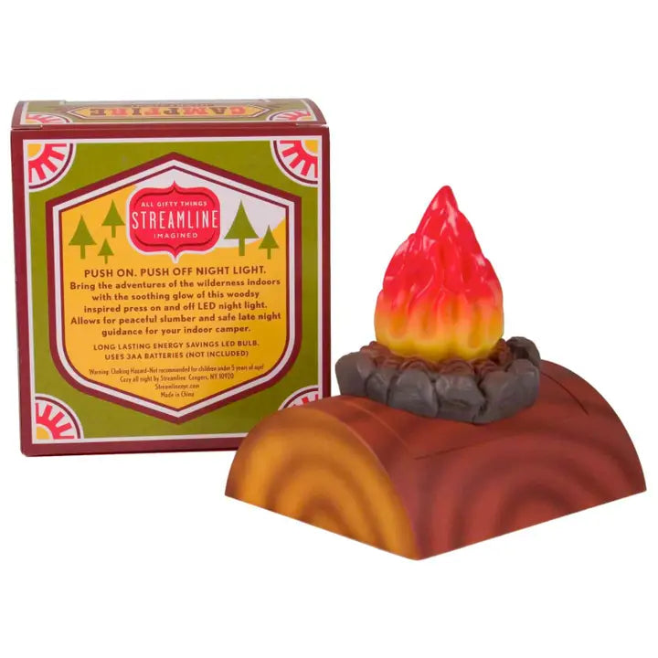 Campfire Tap-On Night Light