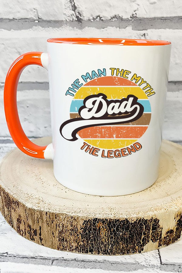 The Man The Myth Dad Coffee Mug Cup