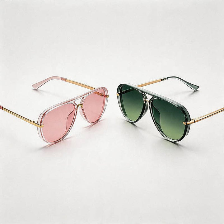 Oversized Aviator Sunglasses