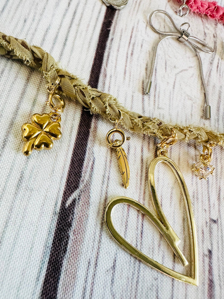 Charm Bar Bandana Bracelets