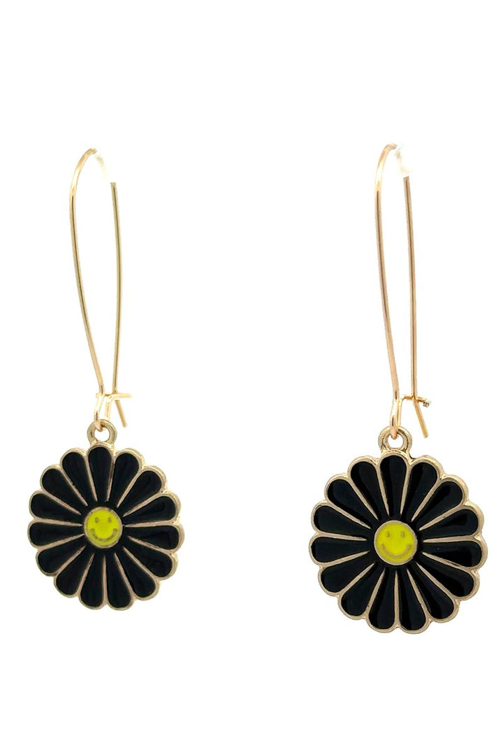 Smiley Flower Earrings