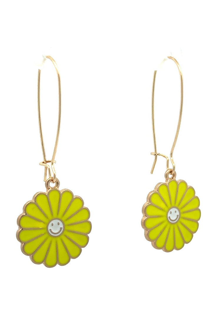 Smiley Flower Earrings