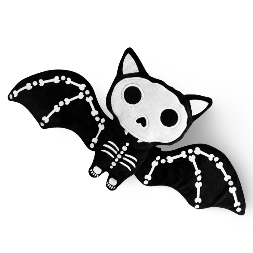 Skeleton Bat Plushie