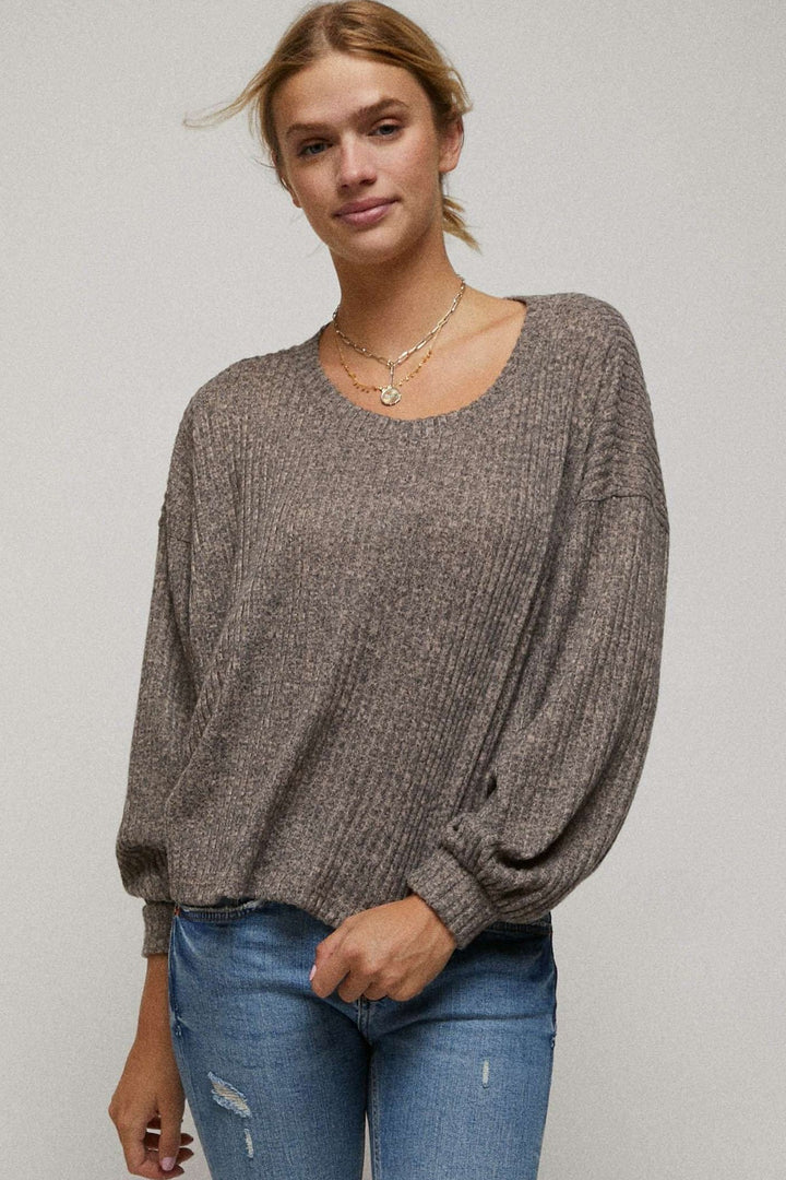 Long Sleeves Oversize Box Top