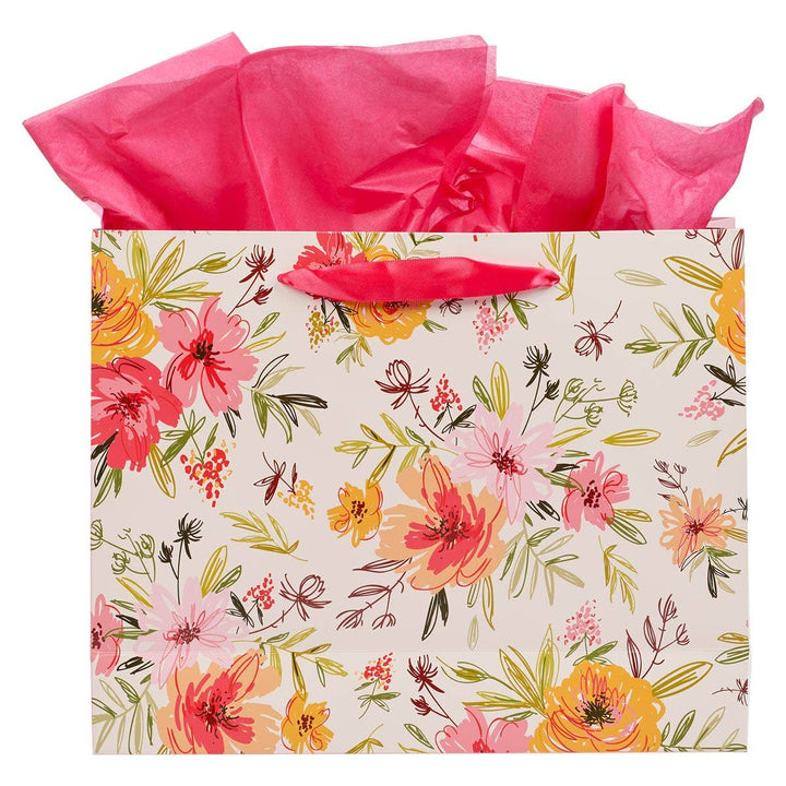 Pink Best Mom Ever Isa. 62:4 Card & Gift Bag
