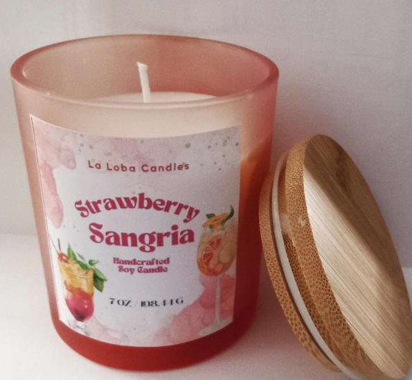 🍓 Strawberry Sangria Candle 🍷