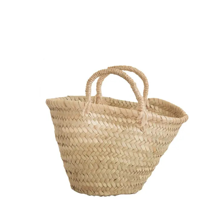 French Market Straw Simple Bag