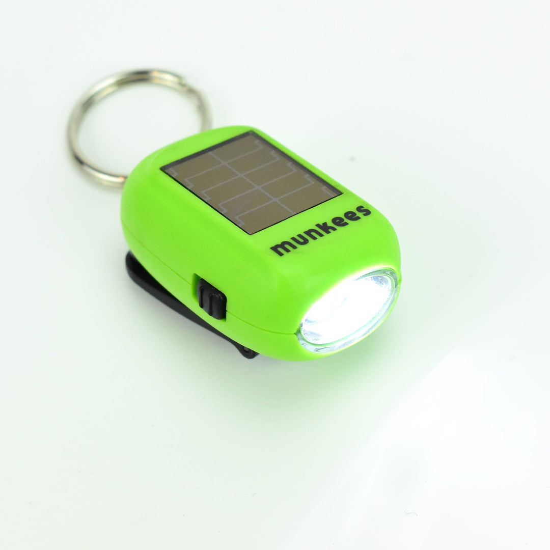 MINI SOLAR DYNAMO LED FLASHLIGHT