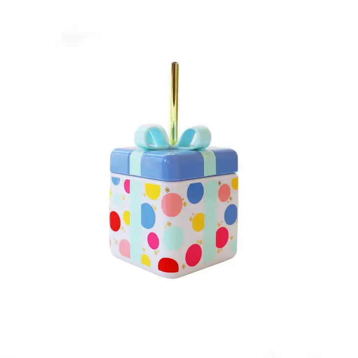 Gift Birthday Reusable Sipper Cup