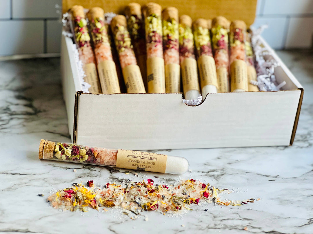 Bath Salts: Relax/Mixed flowers