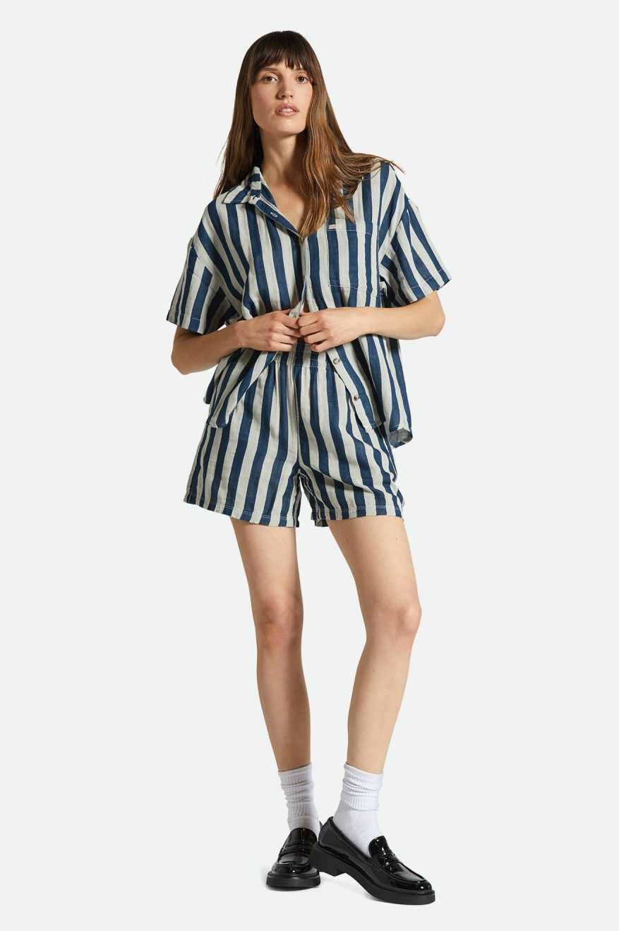 Brixton Mykonos Boyfriend S\S Woven Shirt