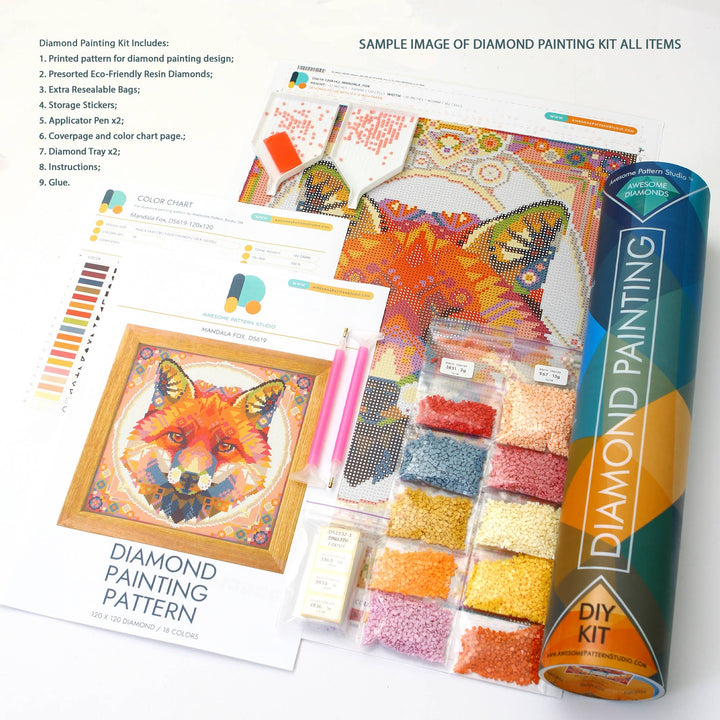 Joshua Tree, Diamond Painting Kit