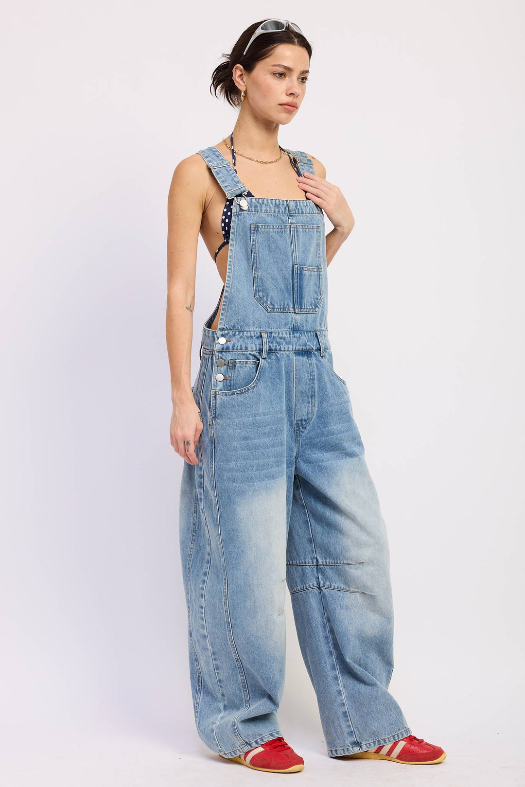 DENIM OVERALL
