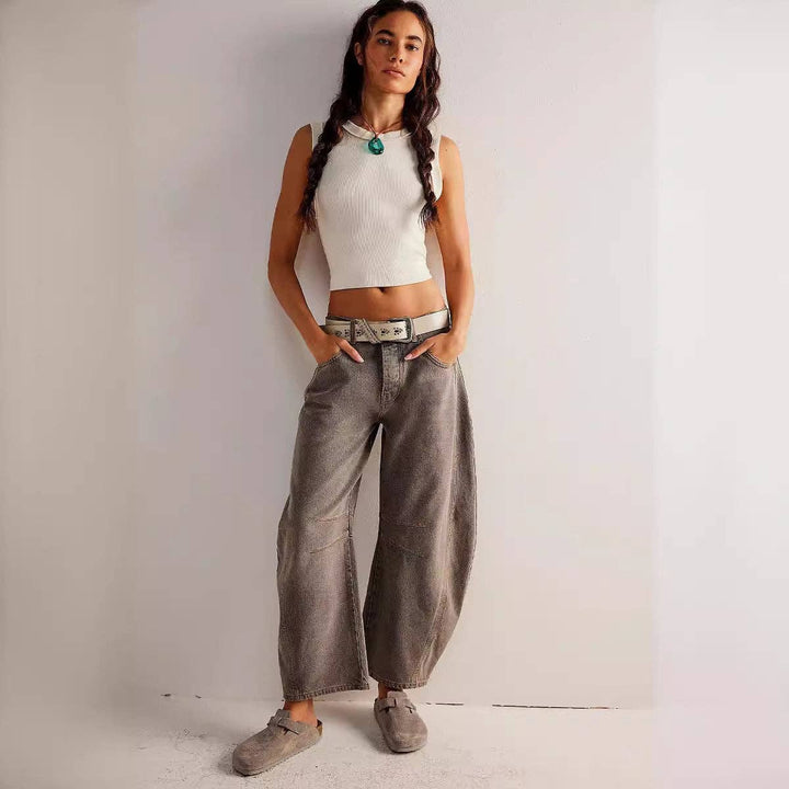 Women Casual Loose Jeans
