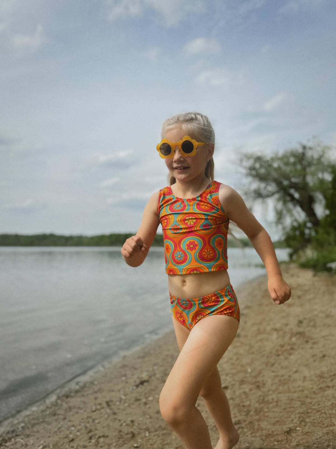 Groovy Two Piece Swimsuit
