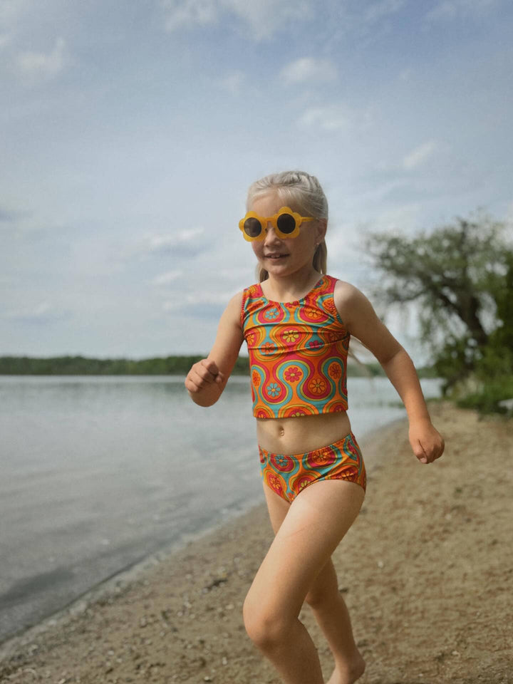 Groovy Two Piece Swimsuit
