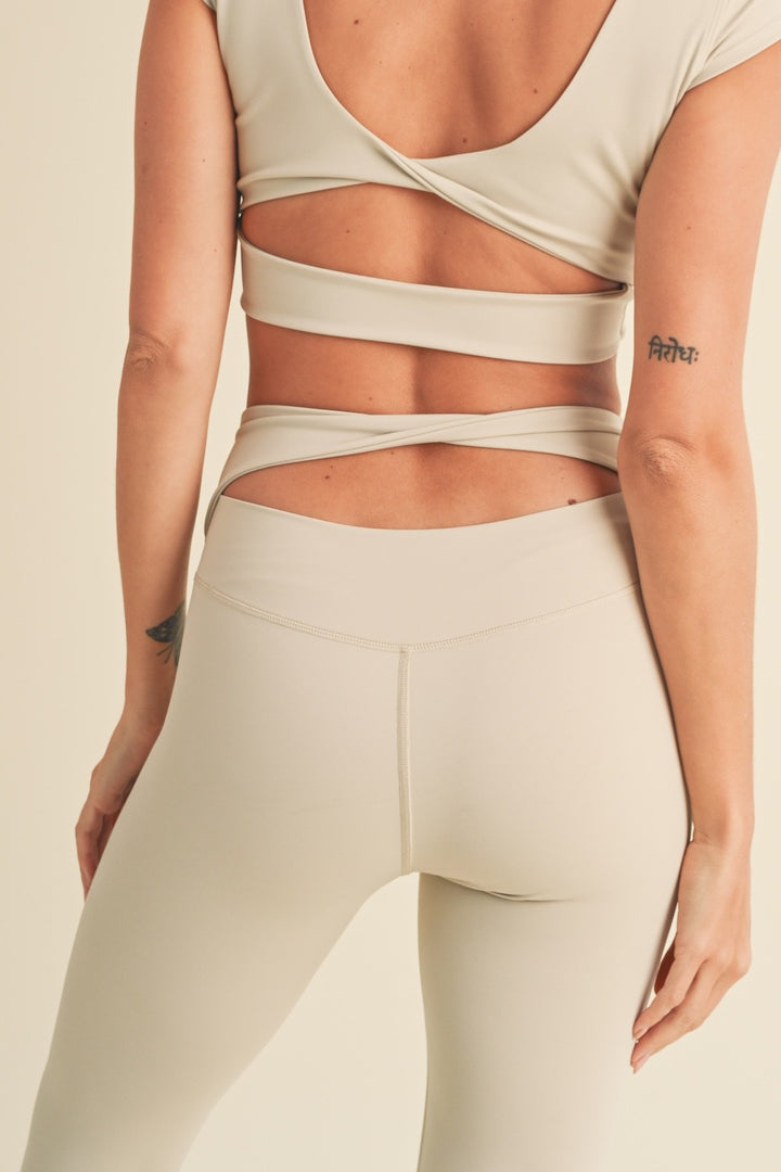 Cut Out Bra and Legging Set