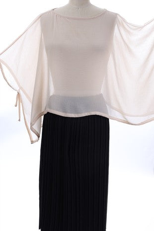 Chiffon Poncho