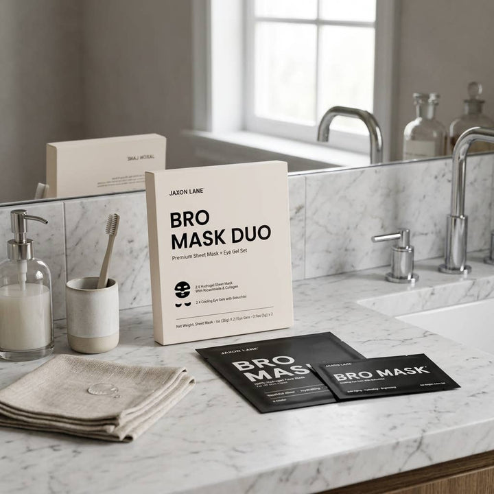 Face Mask &amp; Eye Gel Set for Men