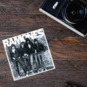 Ceramic Album Coaster