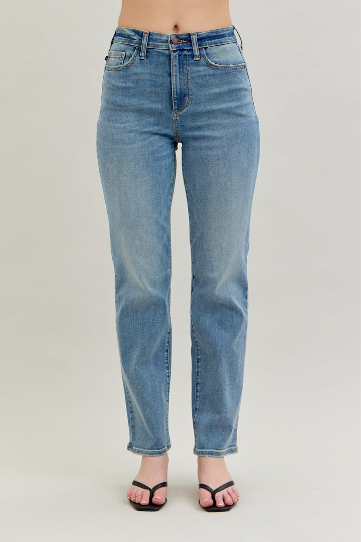 High Waist Straight Fit