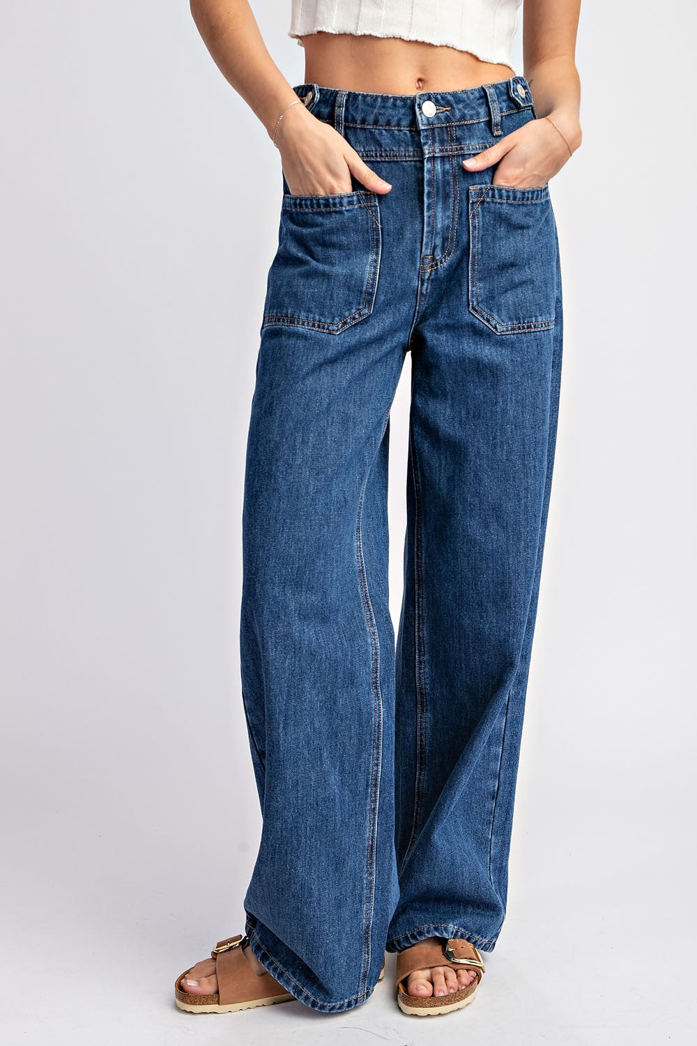 Open Pocket Jeans