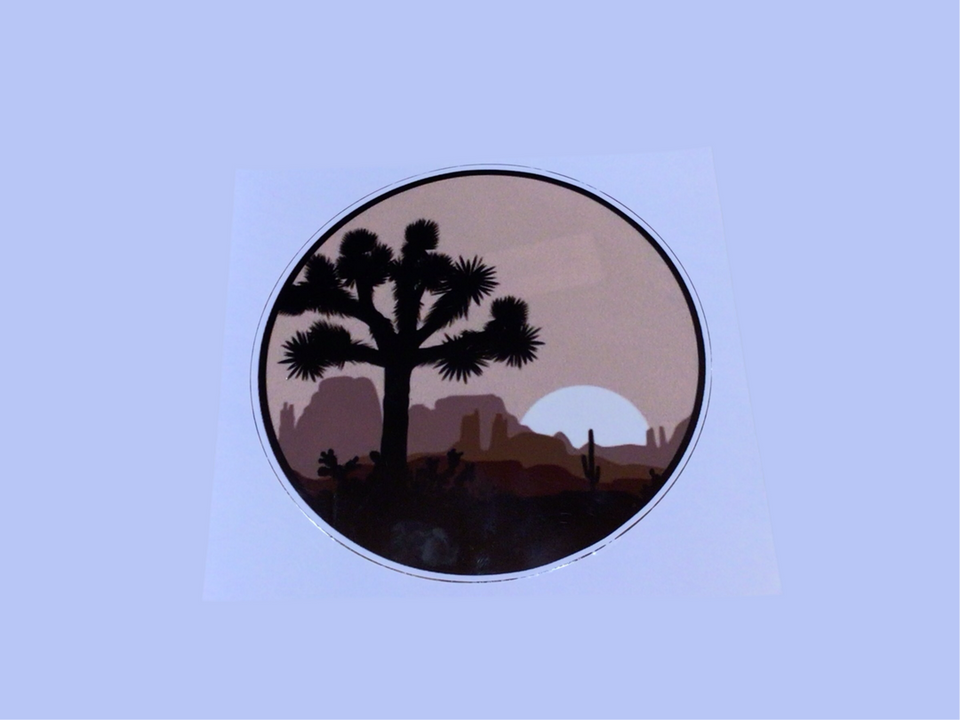 Joshua Tree Sunset Sticker