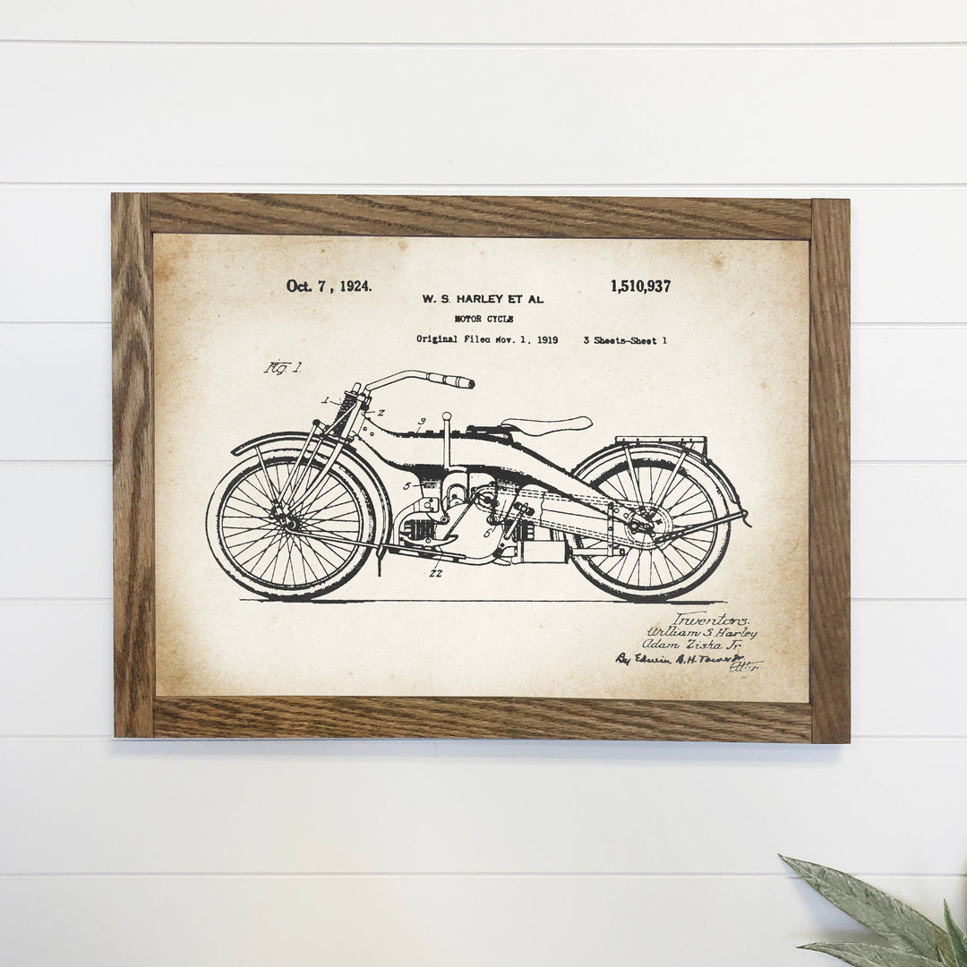 Vintage Harley Davidson Motorcycles