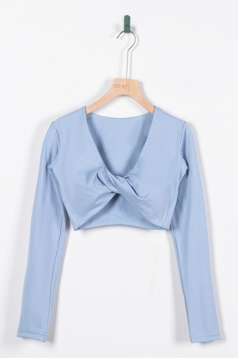 Twist Knot Long Sleeve Workout