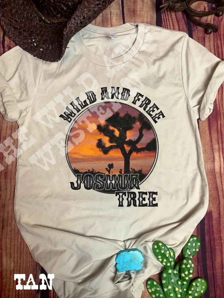 Wild & Free Joshua Tree T Shirt