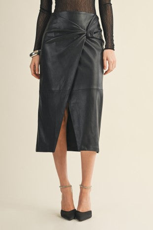 Knot Wrap Skirt