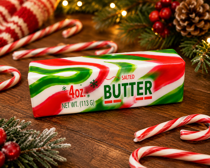 Christmas Holiday Butter Squishy