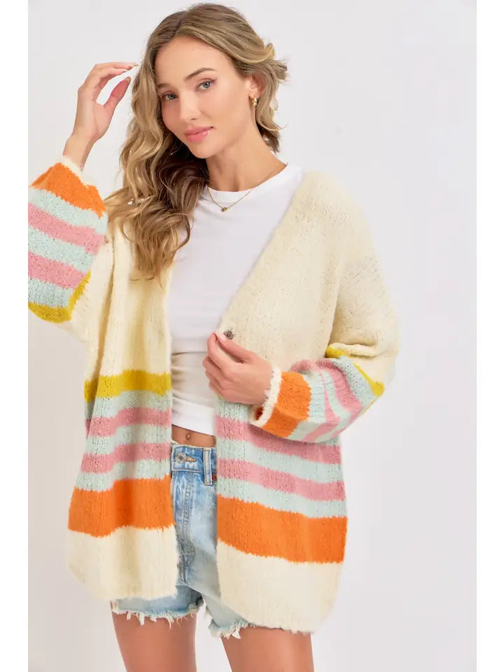 Soft Slouchy Knit Cardigan