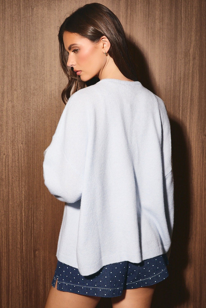 Long Sleeve Crew Neck Sweater