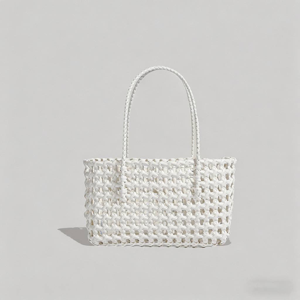 Woven Hollow Tote Bag