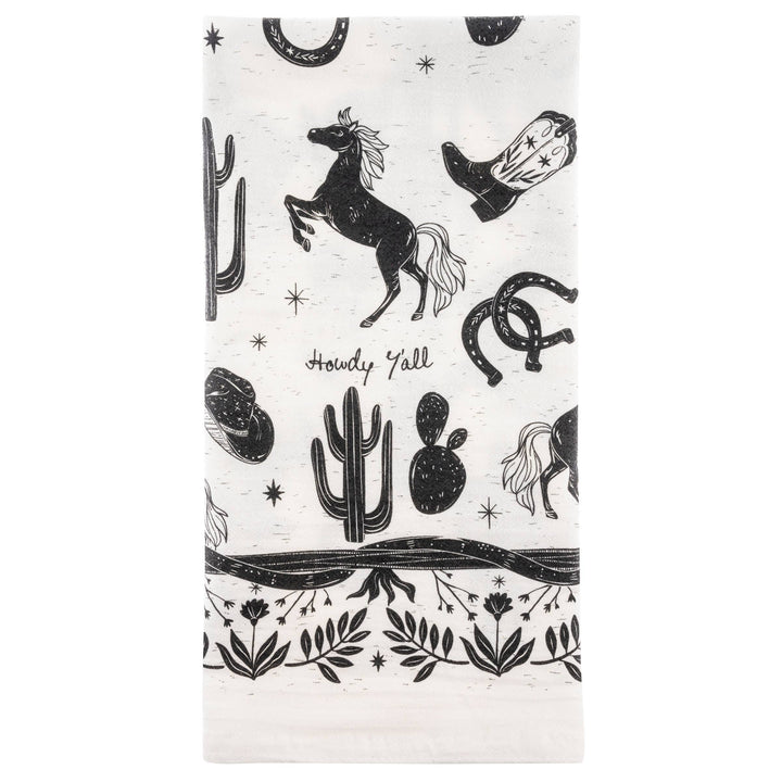 Boho Tea Towel: Western