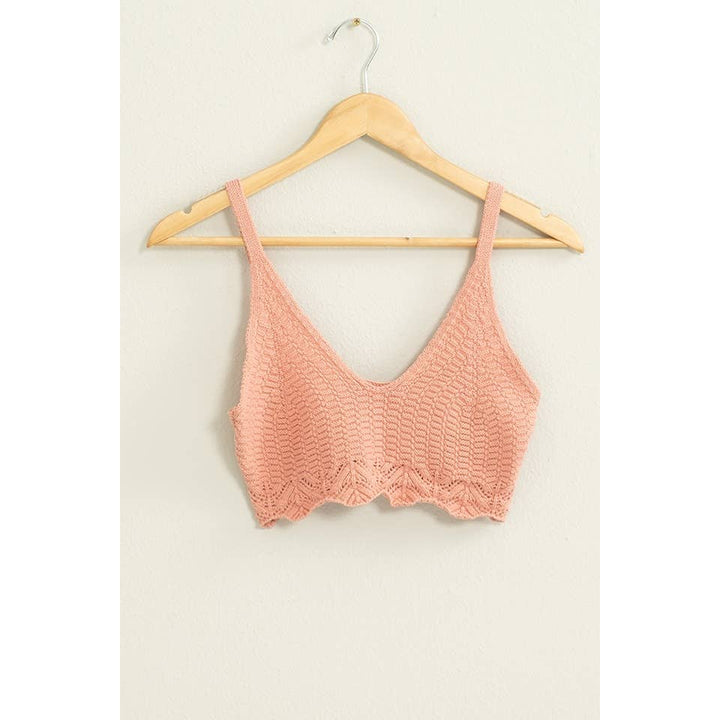 Crochet Knit Bralette