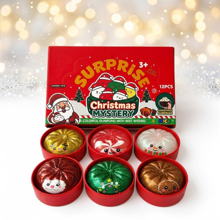 Christmas Glitter Slow-Rise Maltose Dumplings