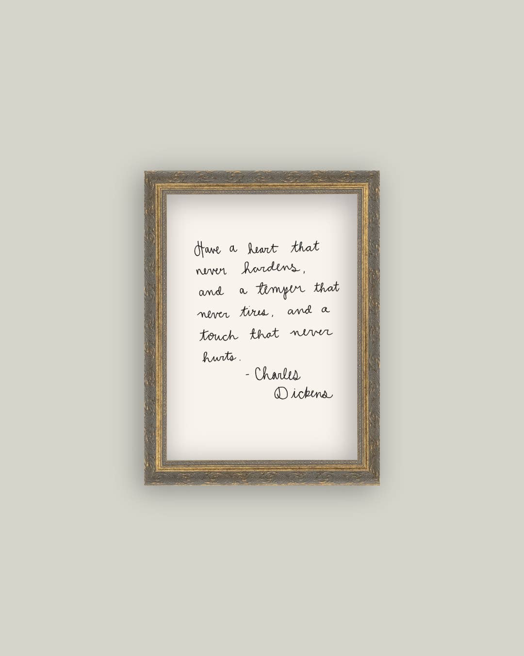 Have A Heart Framed Antique