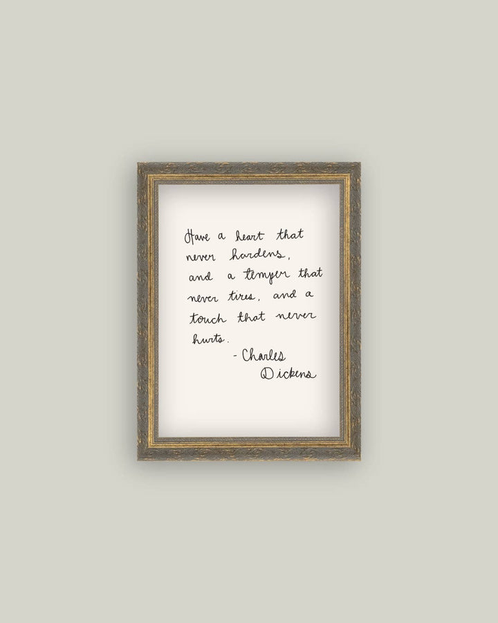 Have A Heart Framed Antique