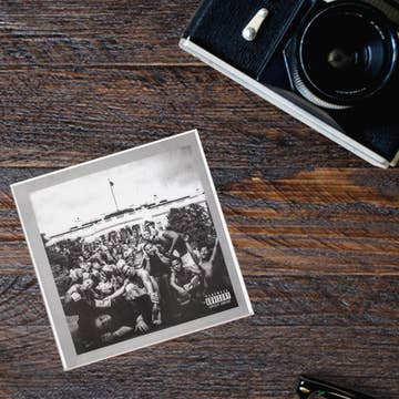 Ceramic Album Coaster