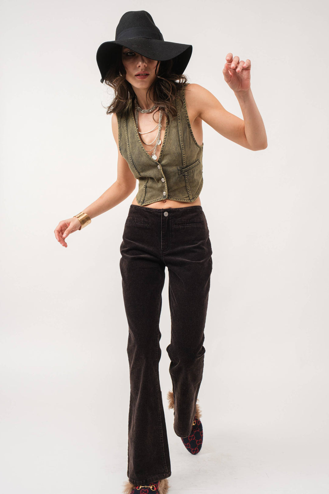 LOW RISE PANTS