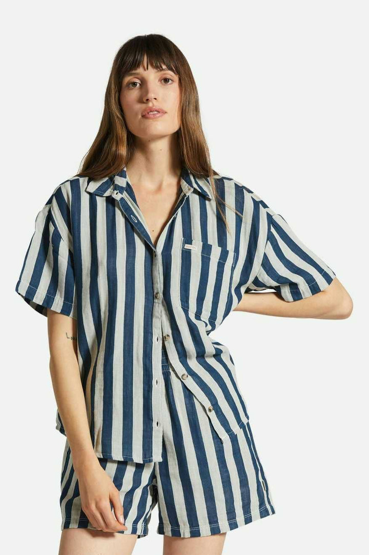 Brixton Mykonos Boyfriend S\S Woven Shirt