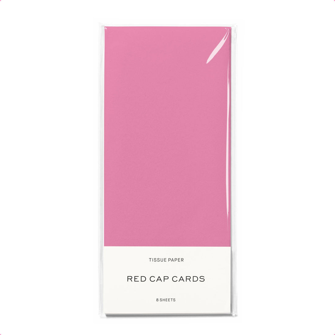 Pink tissue paper: