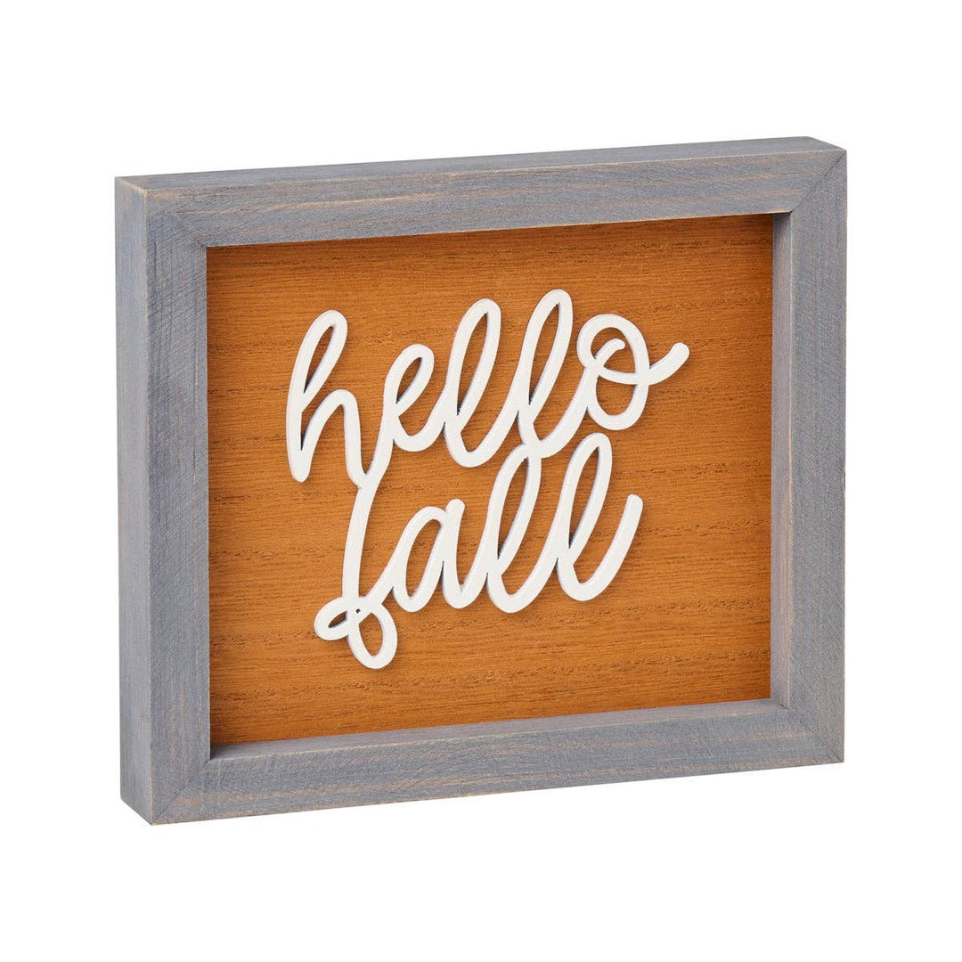 Hello Fall Sign