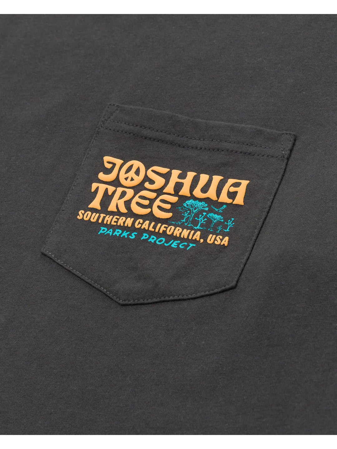 Joshua Tree Puff Print Pocket T Shirt
