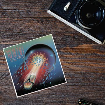 Ceramic Album Coaster