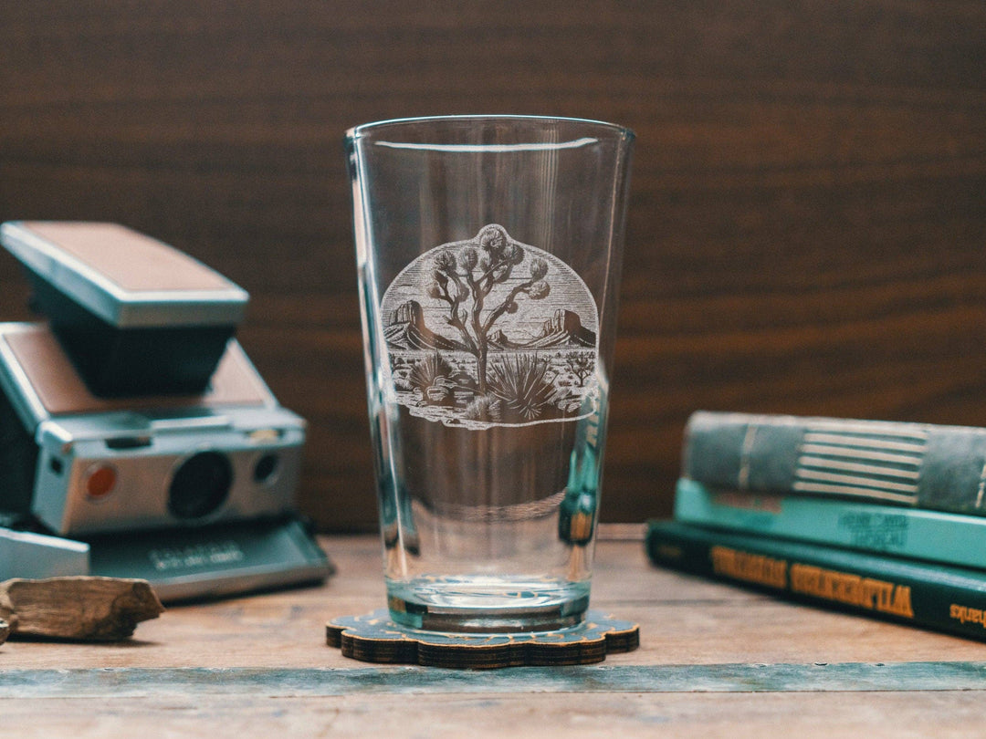 Joshua Tree Cactus Scene Glasses
