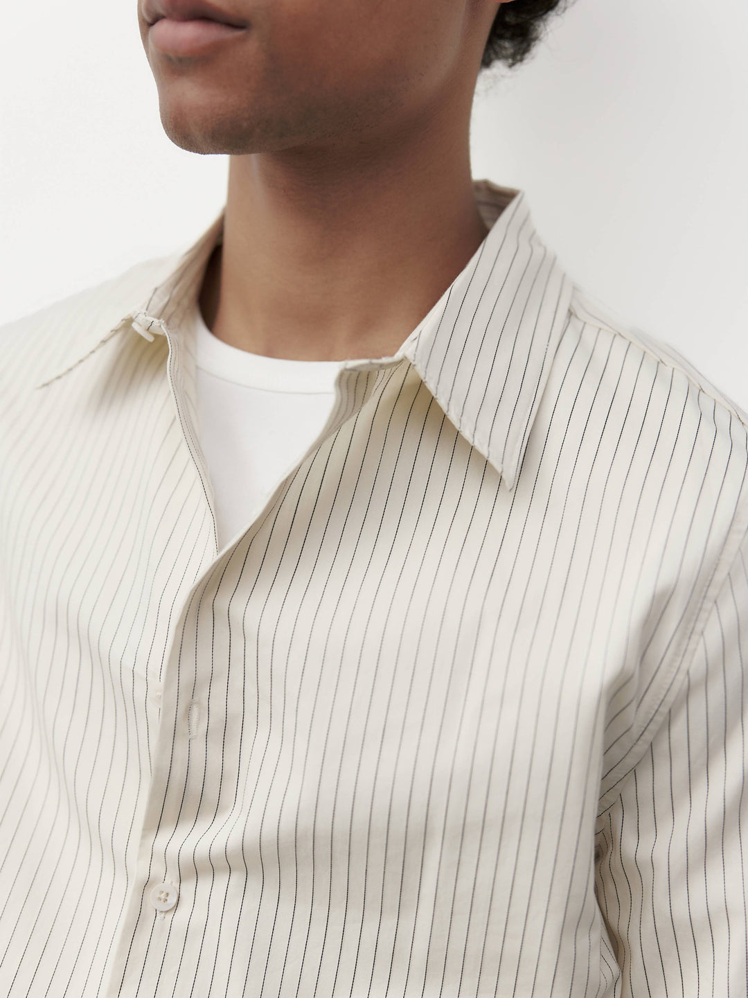 Men's Pinstripe Button-Down