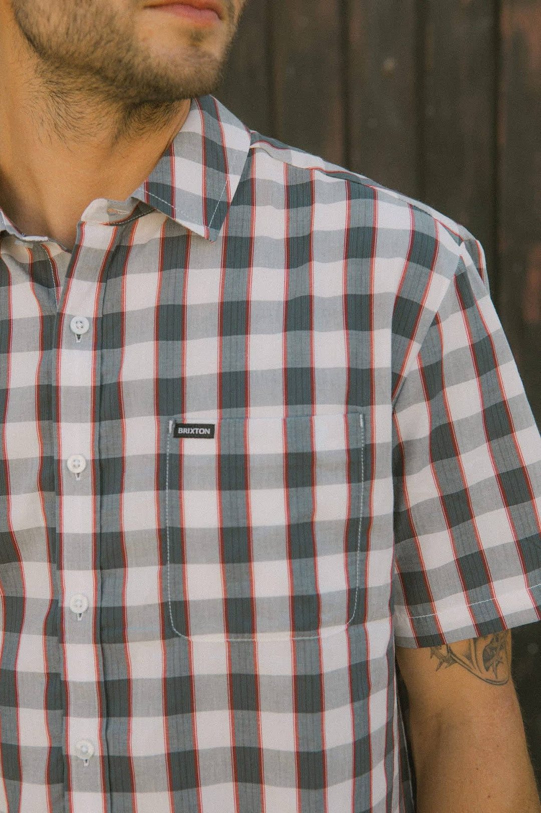 Brixton Cru Stripped Dobby Shirt
